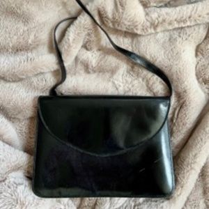 Vintage Black and Gold Purse/Clutch (detachable strap)